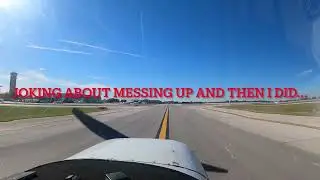 After Landing at Chicago Midway!  Parking at a busy airport in Chicago.