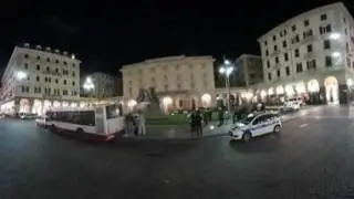 Savona 360&deg; VR : piazza Mameli alle ore 18