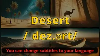 Desert meaning with 5 examples