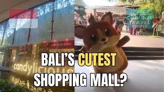 Beachwalk Kuta Bali 🌴 Shopping, Sunset & Cute Mascots Walkthrough 🛍️ 
