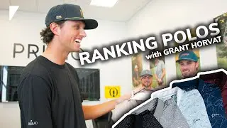 Ranking Polos With @GrantHorvatGolfs!!