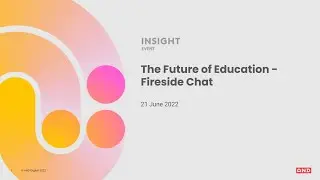 The Future of Education - London EdTech Week 2022 Fringe Event