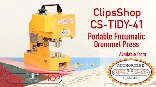 CS-TIDY-41 Portable Pneumatic Eyelet / Grommet Machine