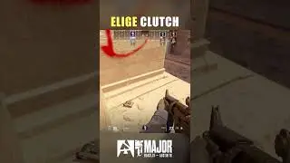 ELIGE 1v2 Clutch - Crowd Going Crazy! #cs2 #elige #1v2clutch