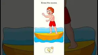 DOP 2 (Delete One Part) Level - 1100 Erase the excess #dop2 #puzzlegame #shortsfeed