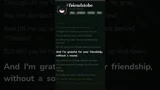 #Friendstobe #fypmusic  Friends to be #song #music #friendship
