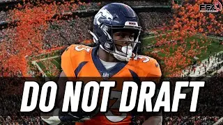 Please Don't Draft These Running Backs: 2022 Fantasy Football Advice