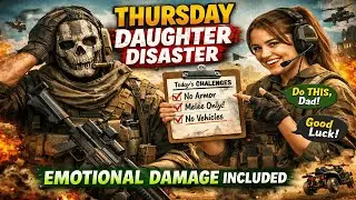 Live Now: 😵 Thursday Daughter Disaster | Emotional Damage Included!!!! On our way to 300 Subs!