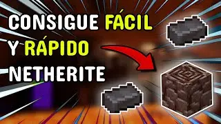 MÉTODO Para Encontrar NETHERITE En Tu Mundo 🍀🙌🤑 | GUIAS PARA MINECRAFT BEDROCK 2025