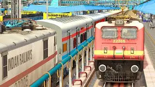 20605 Chendur Super Fast Express | RAILWORK | TRAIN SIMULATOR | BUMPY RAILROAD | NTG GAMING