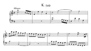 Scarlatti: Keyboard Sonata in C major, K.549