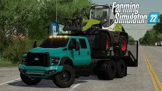 FS22 - Ford F750 Landscape TRUCK - Car mod for Farming Simulator 2022 Roleplay