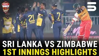 1st Innings Highlights | Sri Lanka vs Zimbabwe | Match 02 | Tri Nation Series | PCB  | M3W1U