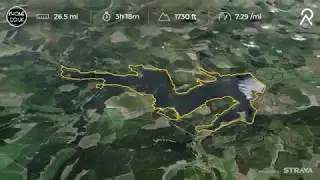 Kielder Marathon 2017 - Route Fly By