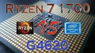 RYZEN 7 1700 vs Pentium G4620 - BENCHMARKS / GAMING TESTS REVIEW AND COMPARISON / Ryzen vs Kaby Lake