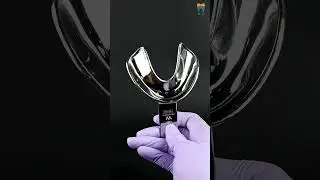 Waldent Edentulous Non-Perforated Impression Trays K18/2 - Premium Dental Impression Tools