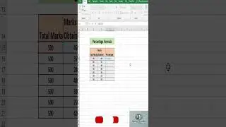 Master the Percentage Formula in Excel: Calculate Percentages Easily!#percentage #formula #excel
