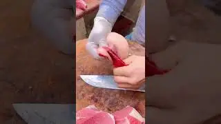 How To Cut Beef Testicle - Professional Cutting