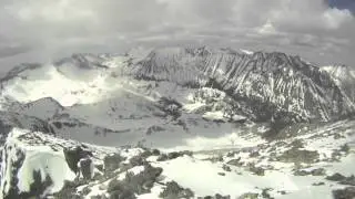 Skiing in the Crazy Mountains
