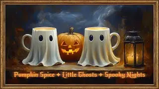 Adorable Halloween Art | Vintage Fall Frame TV Art | Cozy Autumn Screensaver | 4K TV Wallpaper