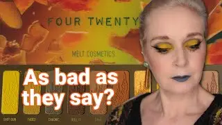 FINALLY using my&hellip;.MELT Four Twenty palette!!