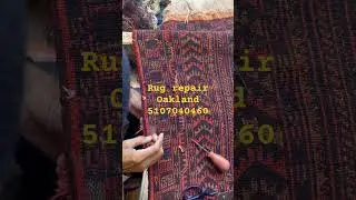 Rug repair Oakland 5107040460 by rug master #rugcleaningservice #rugrepairoakland #rugresizing