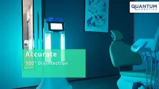 Quantum Robotics Disinfection Robot