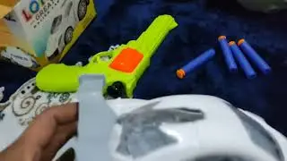 My new toy 👍 car and gun🚔✅💲🔫#minivlog 