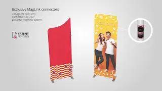Modulate - the Fabric Graphic System with Magnetic Connectors from Face Media Group