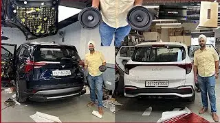 Kia Carens & Mahindra Xuv 700 Audio Upgrade | Audio Upgrade For All Cars | Best Audio Setup In Delhi