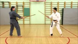 Anton Larin / Bo jutsu. Application #1.