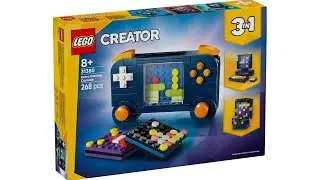 Инструкции к набору LEGO 31380 | Creator 3-в-1 | Ретро-игровая консоль | Все 3 книги