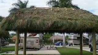 Seminole Fl Tiki Hut & Chickee Hut Rethatch| MONSTER TIKI HUTS