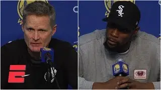 Kevin Durant disagrees with Steve Kerr's comments on playing with anger | NBA Sound