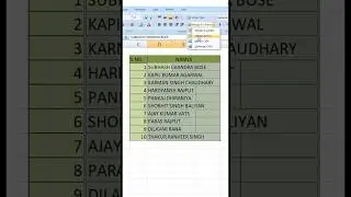 Excel Secret Trick for beginners | Excel Shortcut trick to merge cells #exceltutorial #exceltips