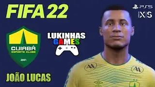 FIFA 22 | JO&Atilde;O LUCAS | CUIAB&Aacute; | LOOK ALIKE | HOW TO MAKE | PRO CLUBS | TUTORIAL | STATS