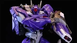 Beast Hunters Shockwave Review ( Voyager Class Transformers Prime )