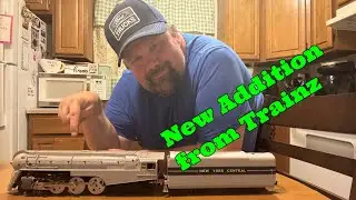 New addition!! Lionel nyc dreyfuss 4-6-4 from trainz.com #train #lioneltrains #modeltrains 