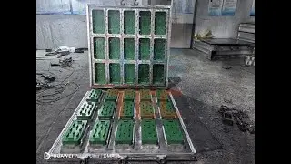 Height adjustable  EPS grape box mould video