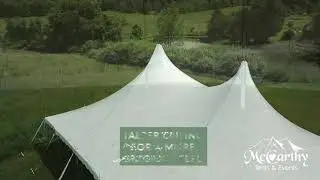 High Peak Wedding Pole Tent from McCarthy Tents & Events