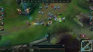 Lucian Nami bot lane outplay