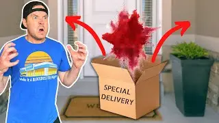 Someone Is Stealing Our Packages (so I built a glitter bomb)!