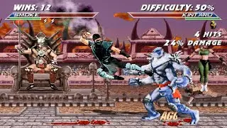 Полное прохождение игры SMOKE MK2 (Mortal Kombat New Era 2021).