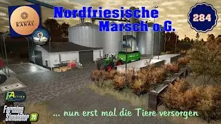 LS 25   Nordfriesische Marsch o.G.   - 284 -  ... nun erst mal die Tiere versorgen