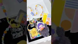 #popmart 15th anniversary #skullpanda plush pendant!! 💕 #unboxing #unboxingtoys