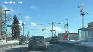 Drive through King Township North of Toronto, Ontario Canada 🍁