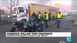 France's Yellow Vest protests over fuel hike enter third day