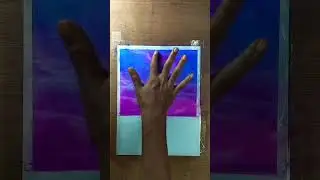 Drawing beautiful sunset with Dolphin 🐬🐬🐬 #shorts #sunset #dolphin