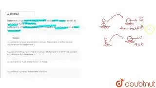 Statement I: A concept of pseudo force is valid both for inertial as well as non-inertial  frame of