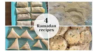 4 Ramadan recipes/Iftar recipe ideas/ رمضان اسپیشل/ افتار/ Make Ahead Freezer recipes I